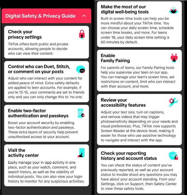 Read more about the article TikTok Adds New Safety Resources for Safer Internet Day
