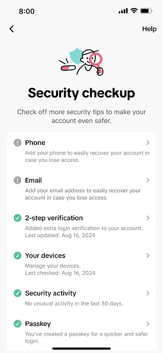 Read more about the article TikTok Adds Simplified Account Security Overview